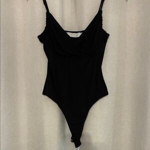 Astr Black Bodysuit